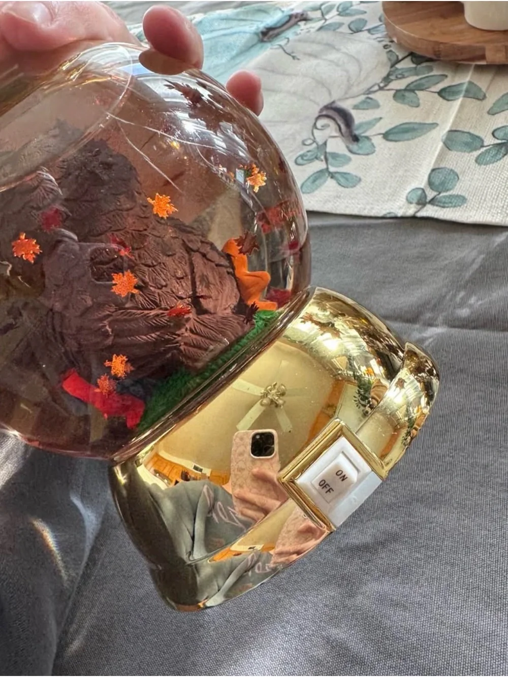 Bath & Body Works Fall Owl Electronic Candle Holder & Matching Hand Soap Holder